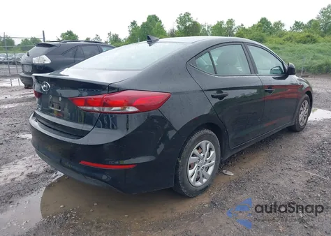 2017 Hyundai Elantra Se from USA, damaged, VIN KMHD74LF1HU407314